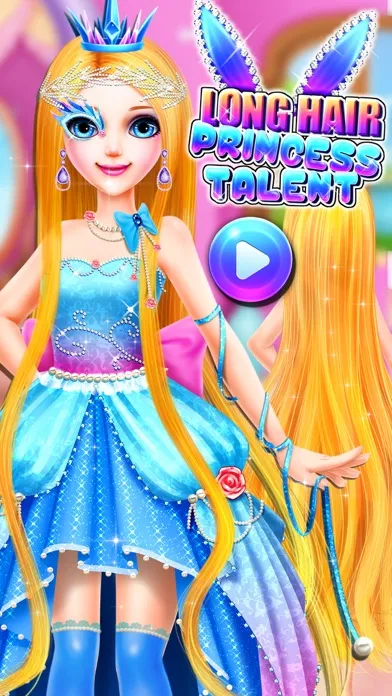 Ảnh chụp màn hình của Long Hair Princess Makeup