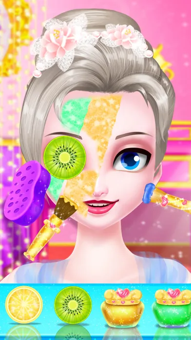 Tangkapan layar Makeup Salon Princess Dress Up