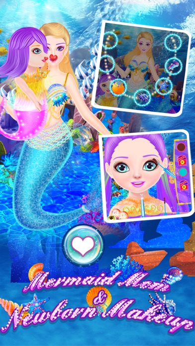 Mermaid Mom And Newborn Makeup Screenshots