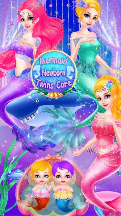 Mermaid Newborn Elas Twins Care Screenshots