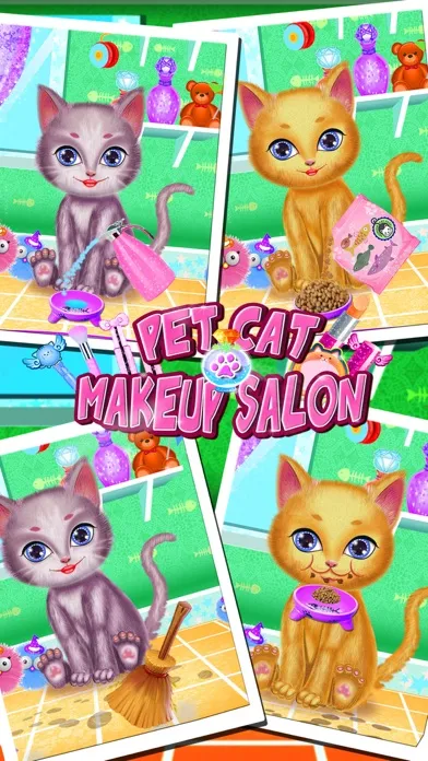 Pet Cat Makeup Salon-Girl Game Screenshots