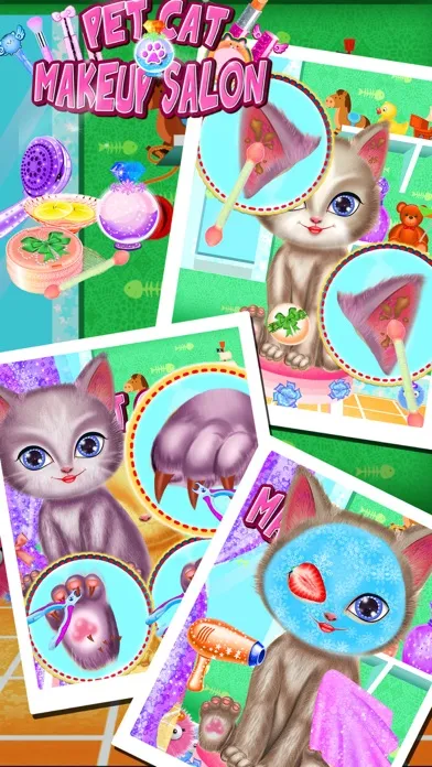 Pet Cat Makeup Salon-Girl Game Screenshots