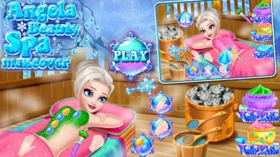 Zrzuty ekranu Princess Angela Makeup Spa & dress up