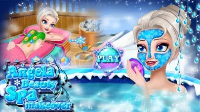 Zrzuty ekranu Princess Angela Makeup Spa & dress up