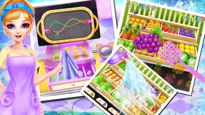 Supermaket Small Headed-Girl سکرین شاٹس