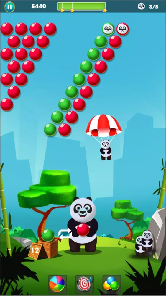 Bubble Shoot 3D Panda Pop Puzz スクリーンショット