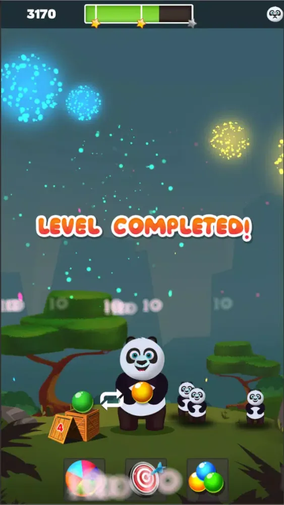 Bubble Shoot 3D Panda Pop Puzz スクリーンショット