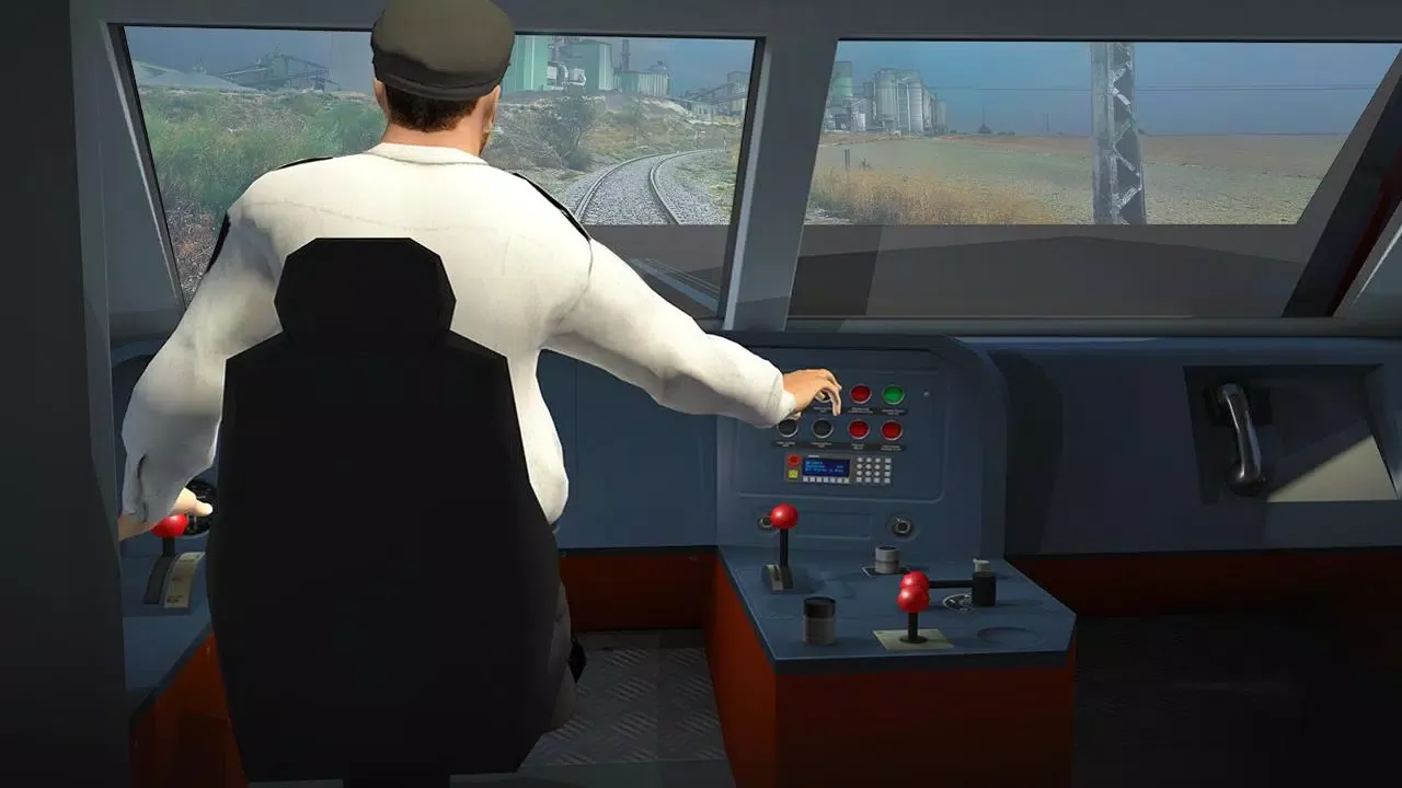 Tangkapan layar Euro Train Driver 3D
