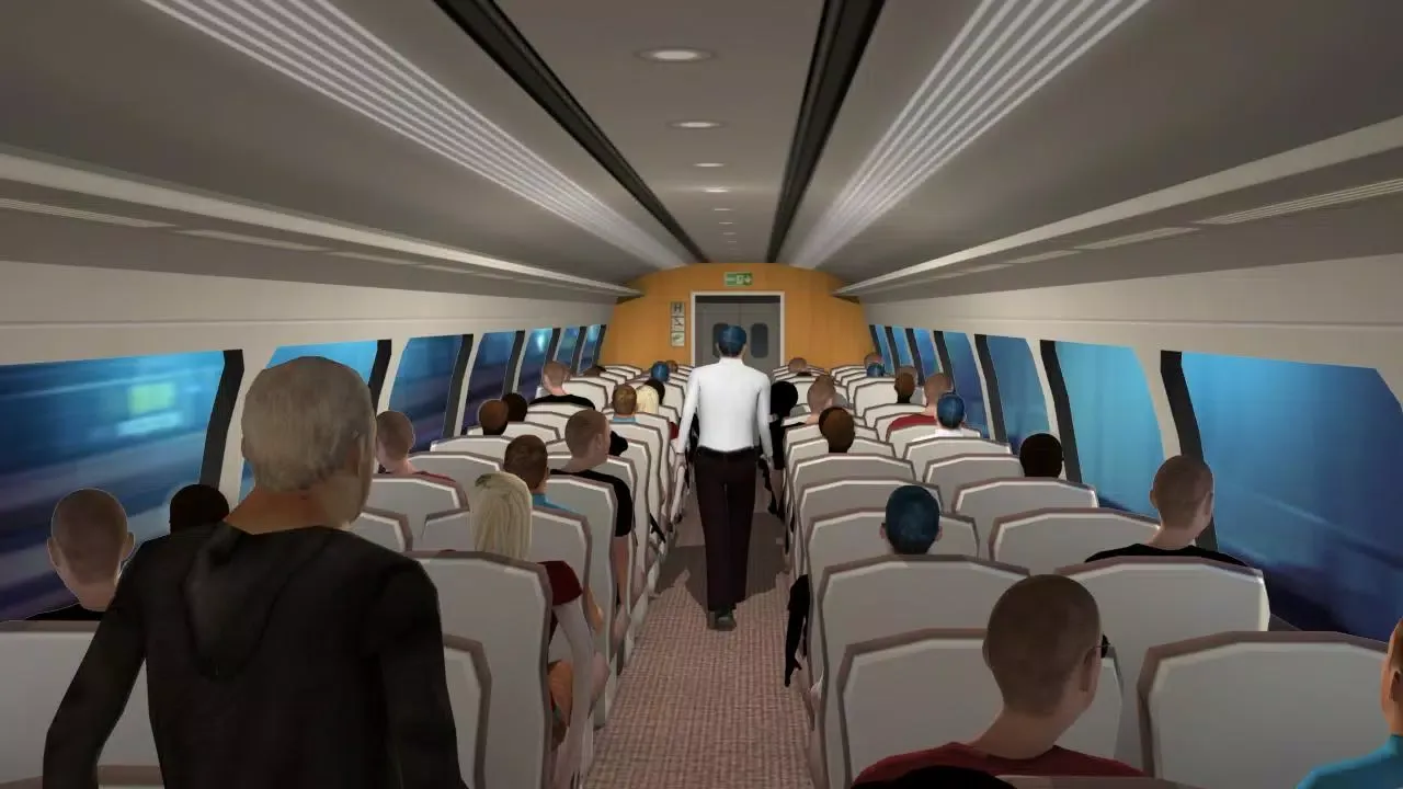 Tangkapan layar Euro Train Driver 3D