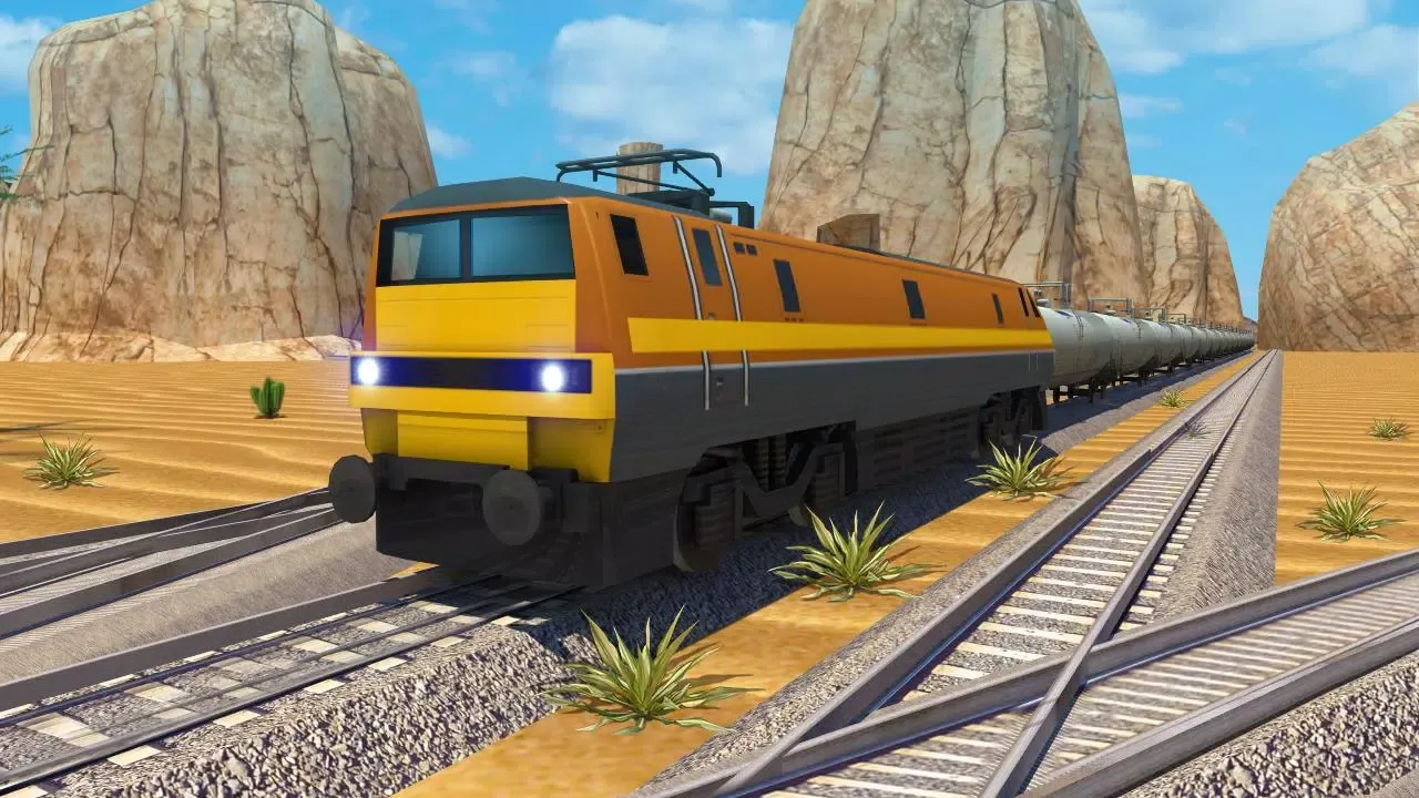 Tangkapan layar Euro Train Driver 3D