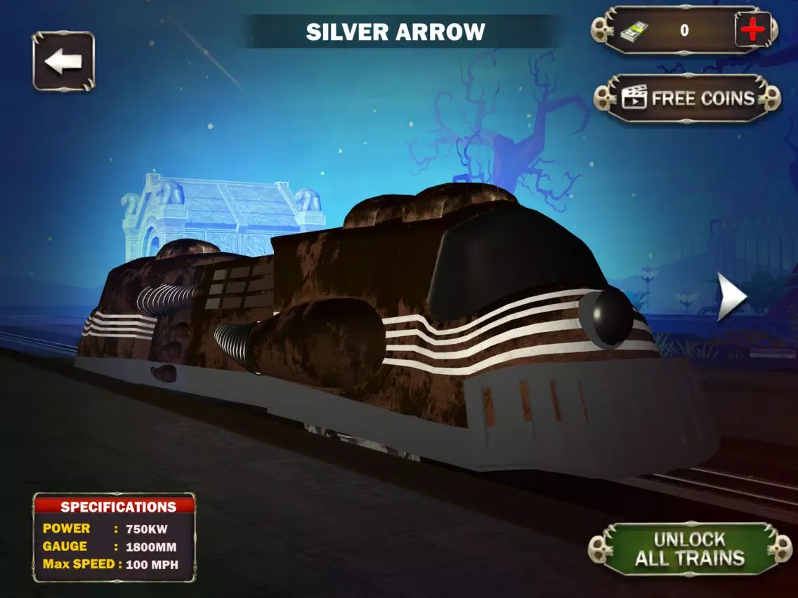 Train Driver 2018 Ghost Ride iPad  Screenshots