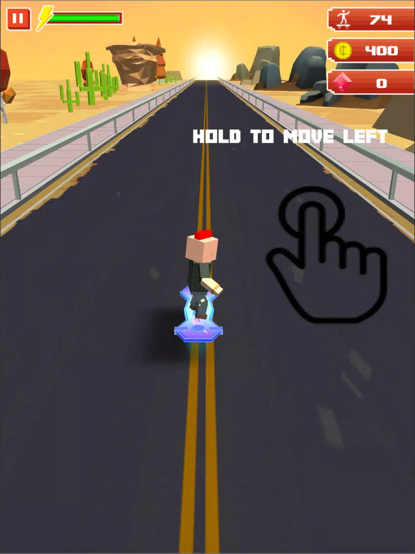 Hovercraft Blocky Ride iPad 應用截圖