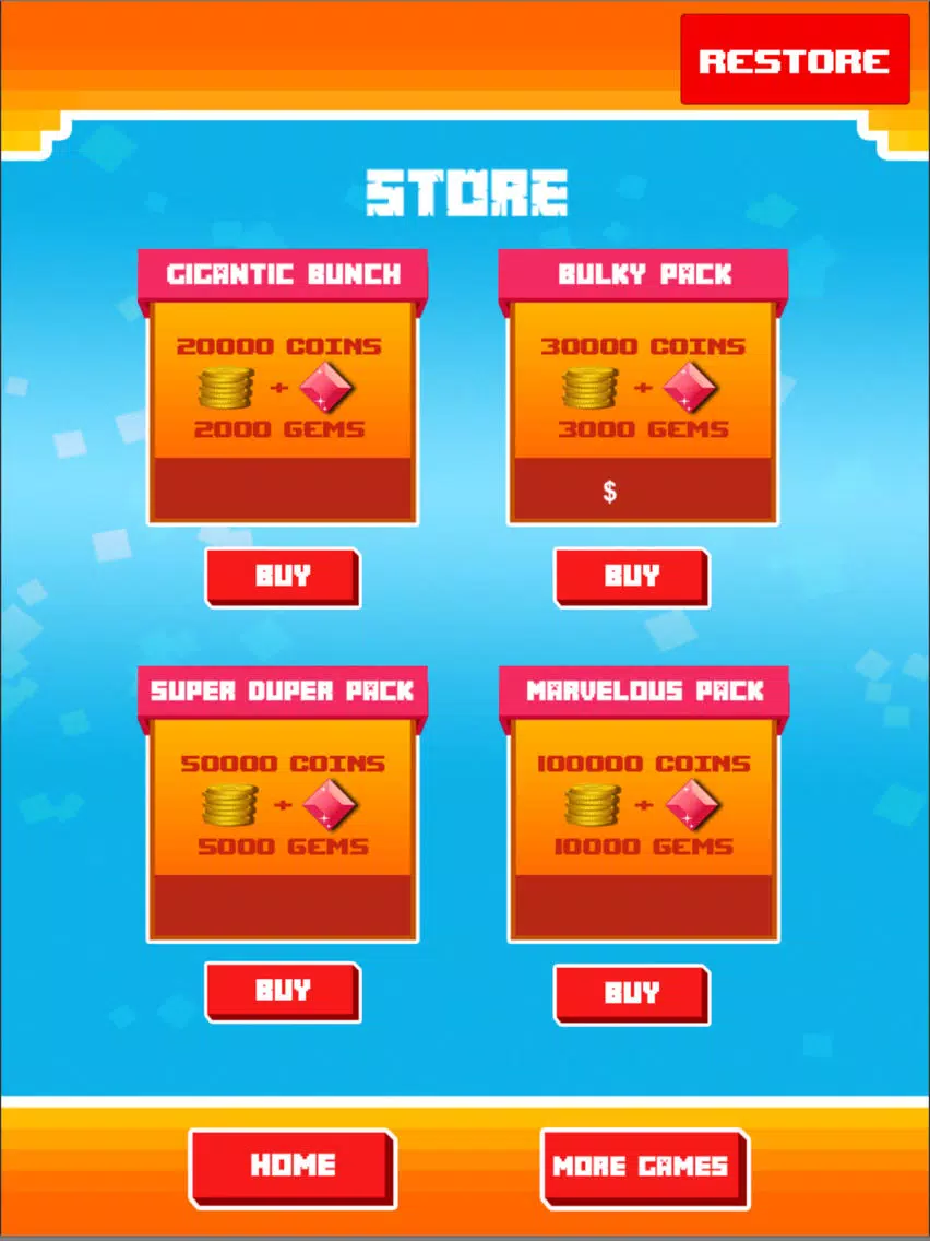 Hovercraft Blocky Ride iPad 應用截圖