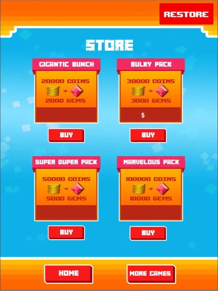 Hovercraft Blocky Ride iPad  স্ক্রিনশট