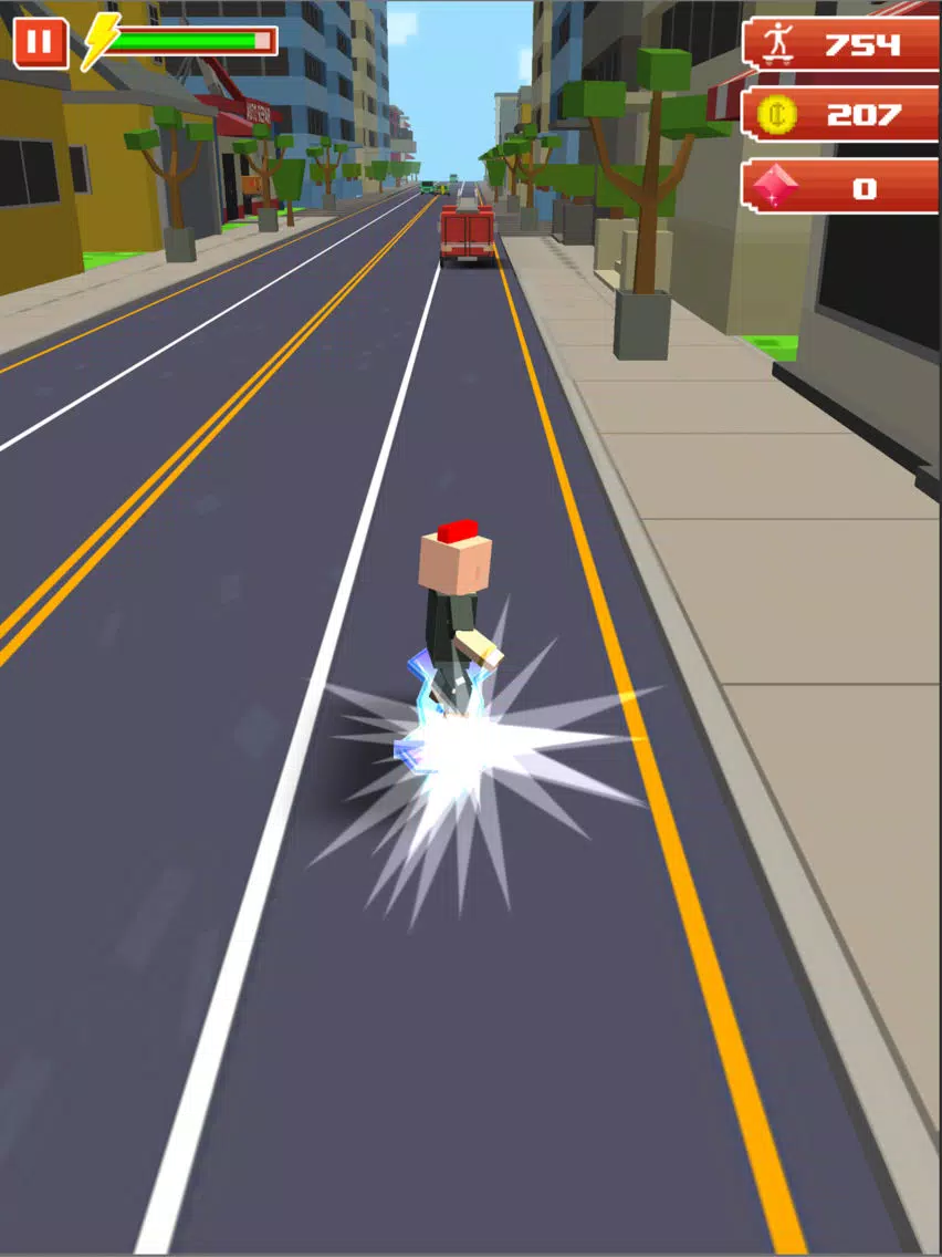 Hovercraft Blocky Ride iPad 應用截圖