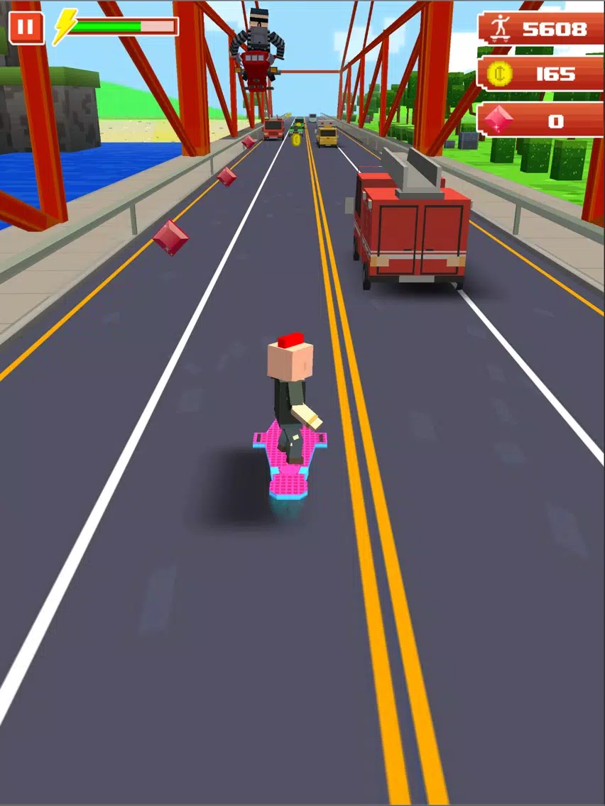 Hovercraft Blocky Ride iPad 應用截圖