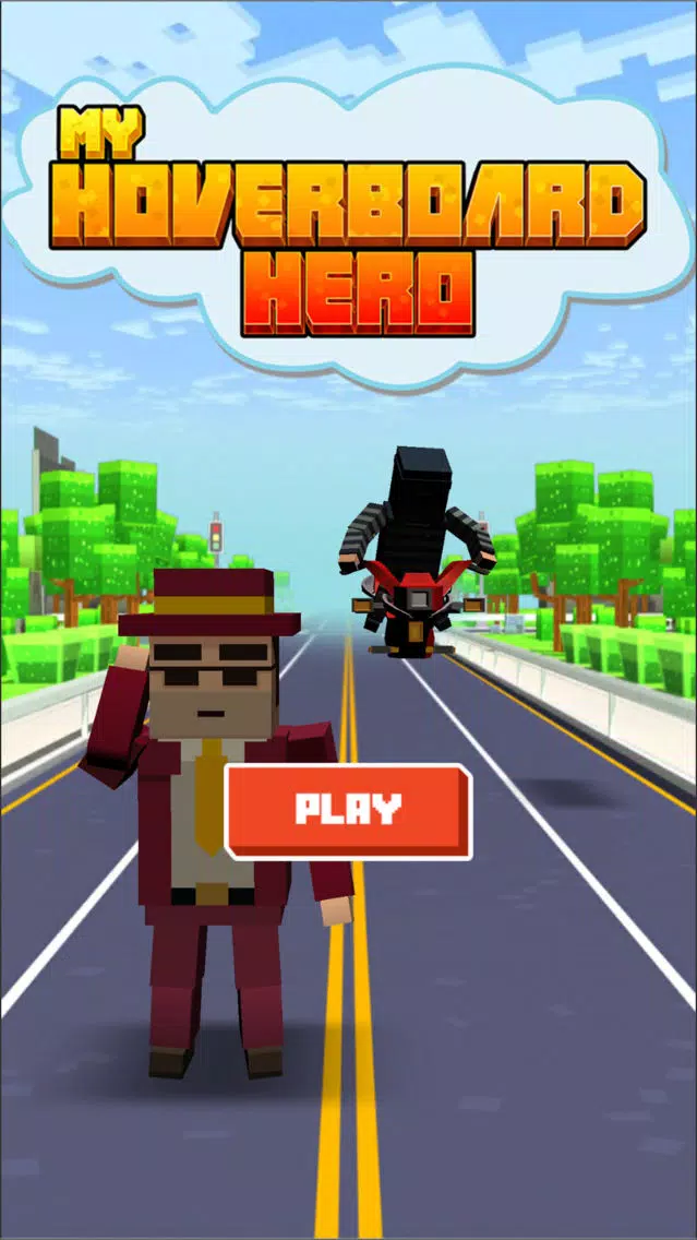 Hovercraft Blocky Ride應用截圖