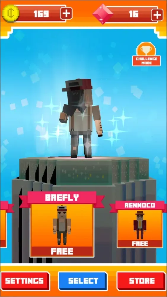 Hovercraft Blocky Ride স্ক্রিনশট