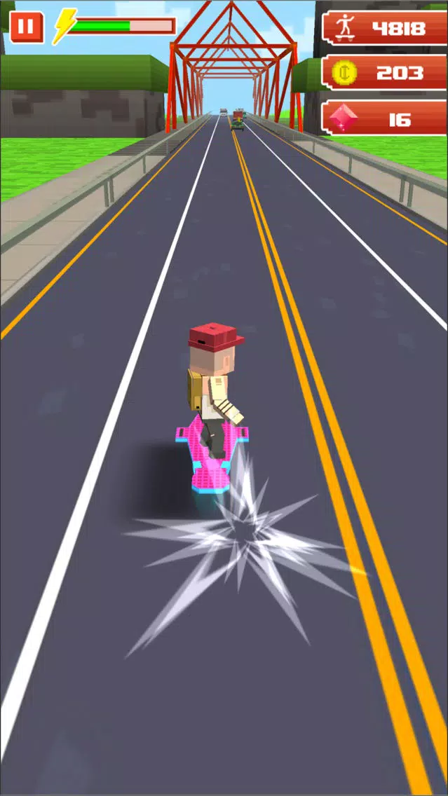 Hovercraft Blocky Ride應用截圖
