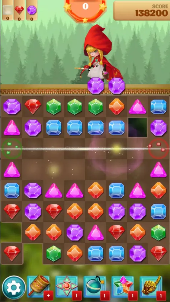 Tangkapan layar Jewel Story Match 3 Puzzle