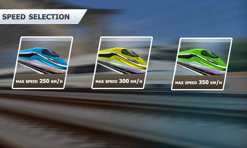 Tangkapan layar Bullet Train Simulator 2023