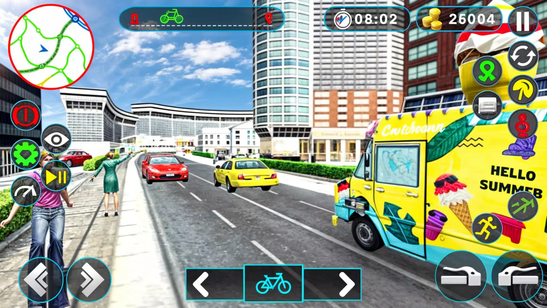 City Ice Cream Man Simulator Screenshots