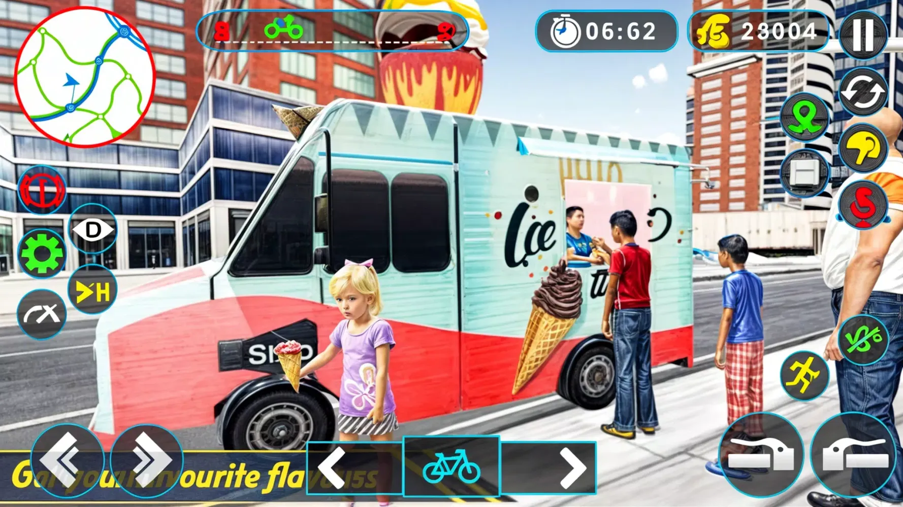 City Ice Cream Man Simulator Screenshots