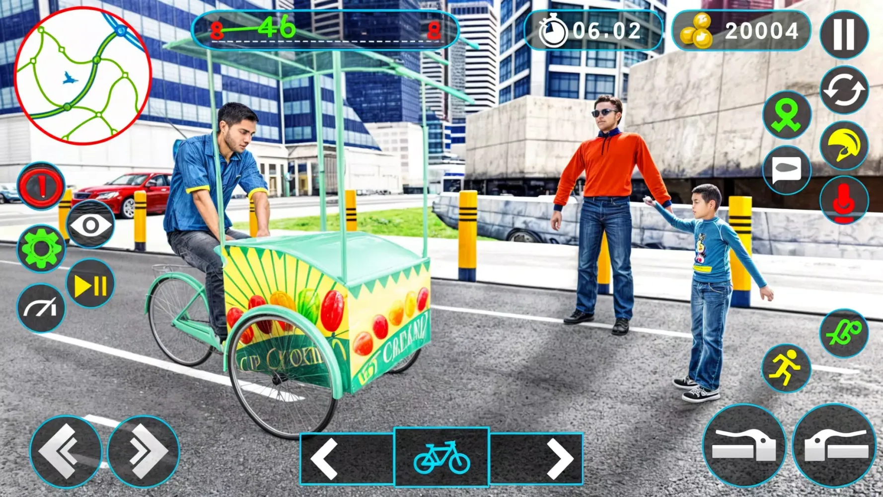 City Ice Cream Man Simulator Screenshots