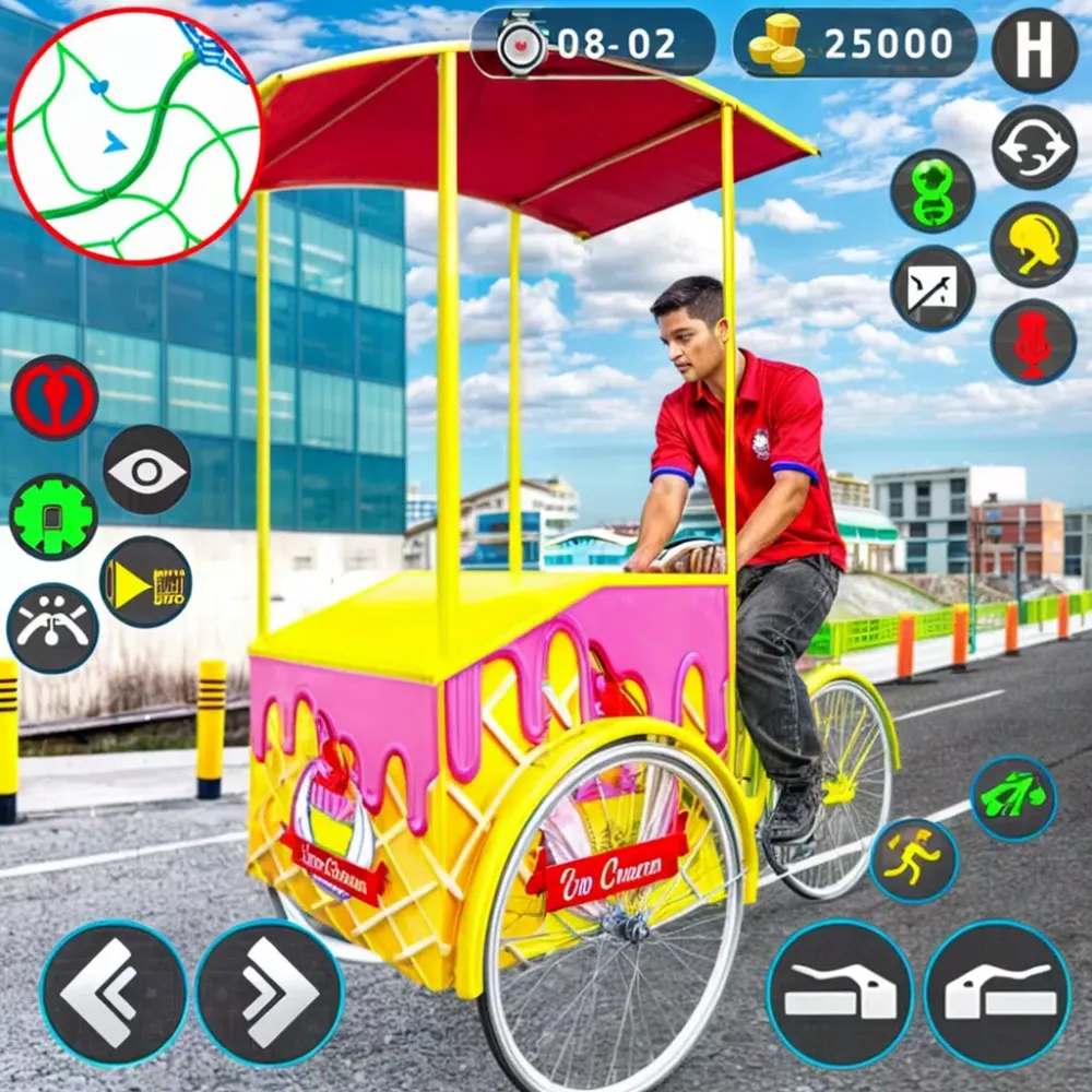 City Ice Cream Man Simulator Screenshots