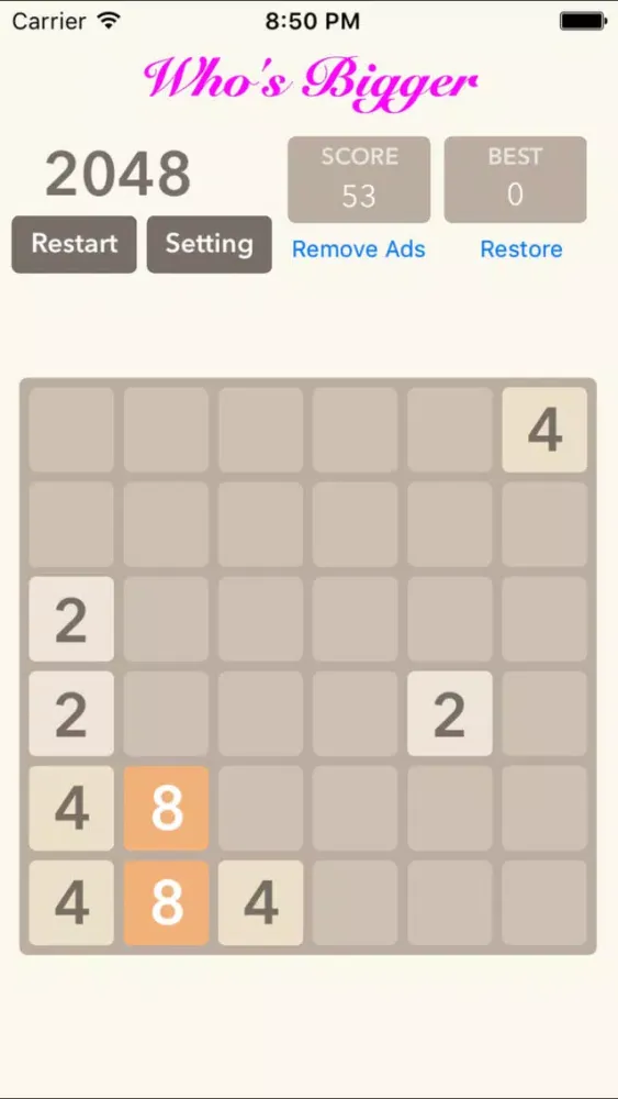 2048 5x5 6x6: Blocks Puzzle 스크린샷