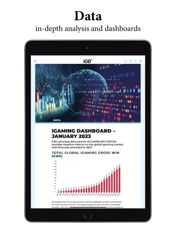 iGaming Business iPad  Ekran Görüntüleri