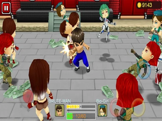 3D Beat Them All II iPad  Screenshots