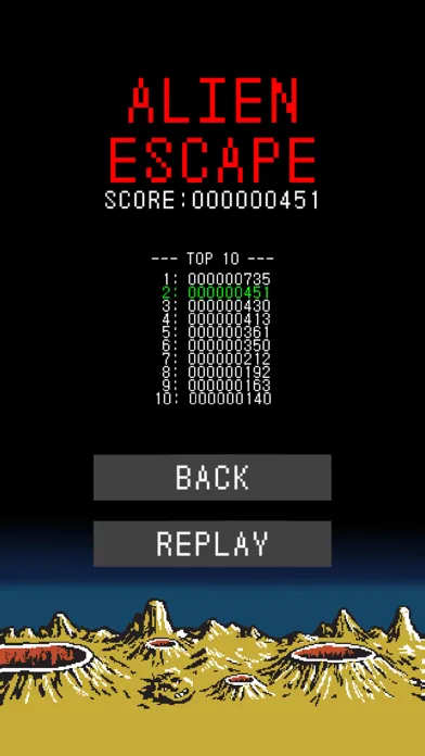 Alien Invader Escape Screenshots