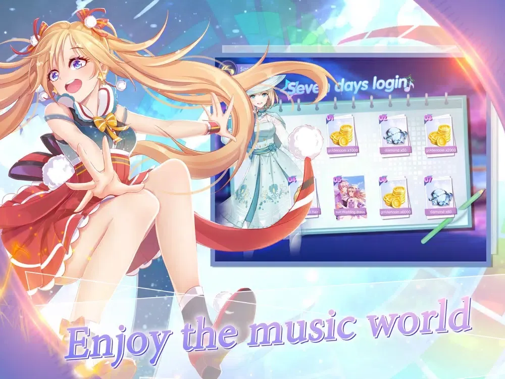 Tangkapan skrin Idol Party - Rhythm Kingdom iPad 