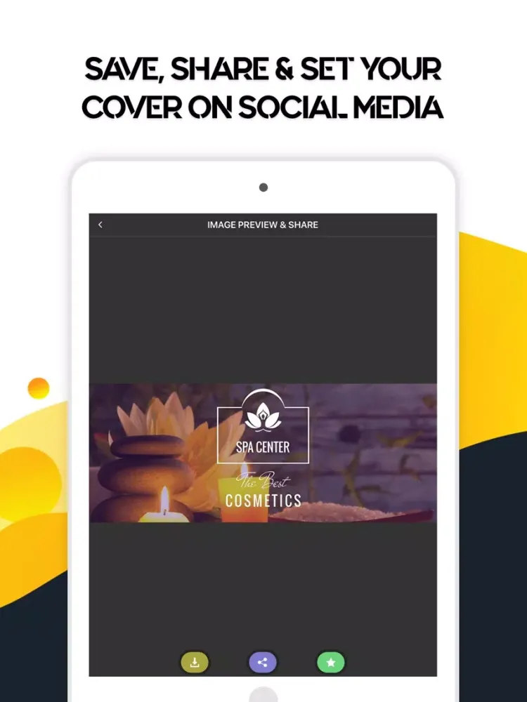Zrzuty ekranu iGenius - Cover Photo Maker iPad 