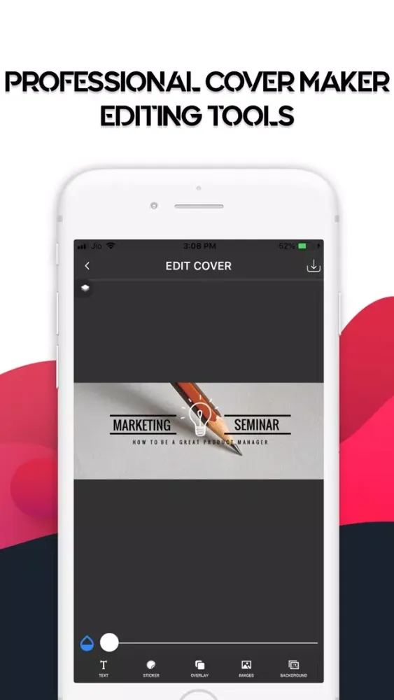 Zrzuty ekranu iGenius - Cover Photo Maker