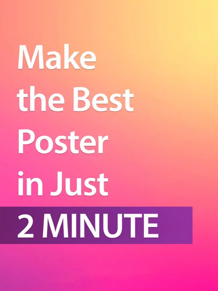 Poster Maker: Create & Design iPad 应用截图