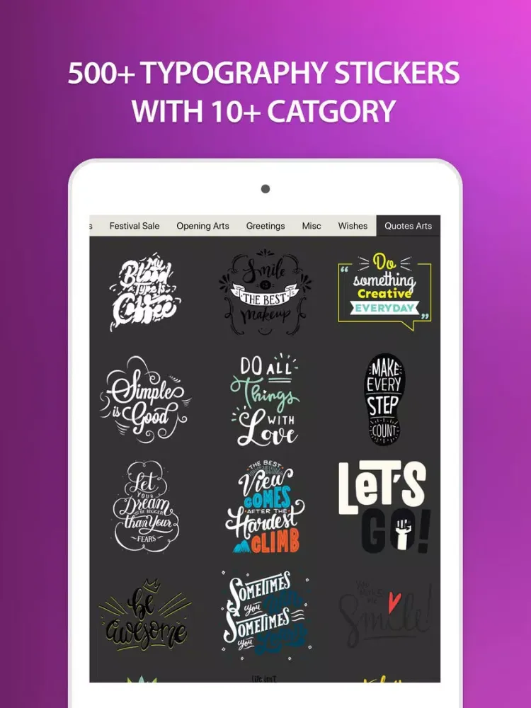 Poster Maker: Create & Design iPad 应用截图