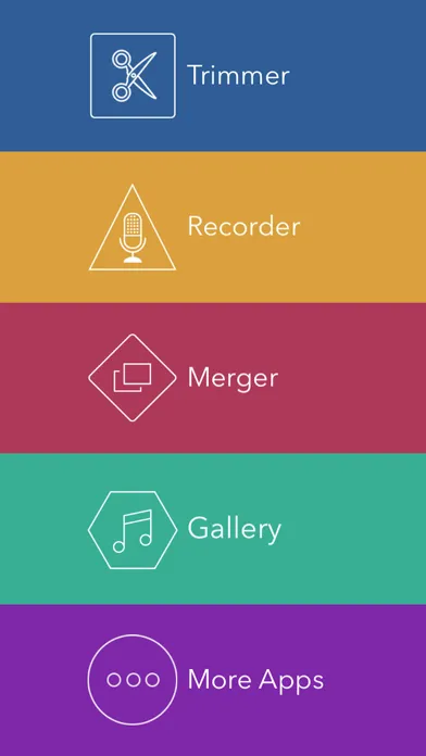 Zrzuty ekranu Audio Editor - Music Cutter
