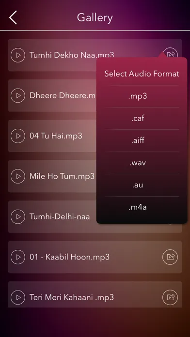 Zrzuty ekranu Audio Editor - Music Cutter