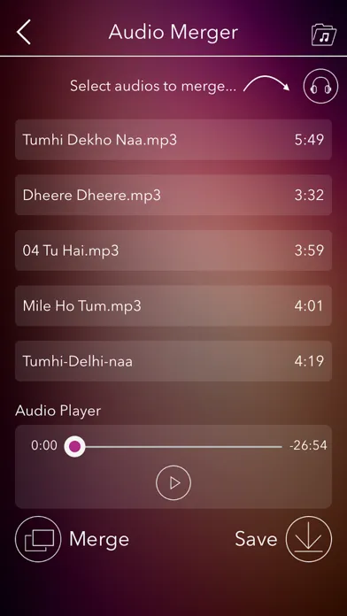 Zrzuty ekranu Audio Editor - Music Cutter