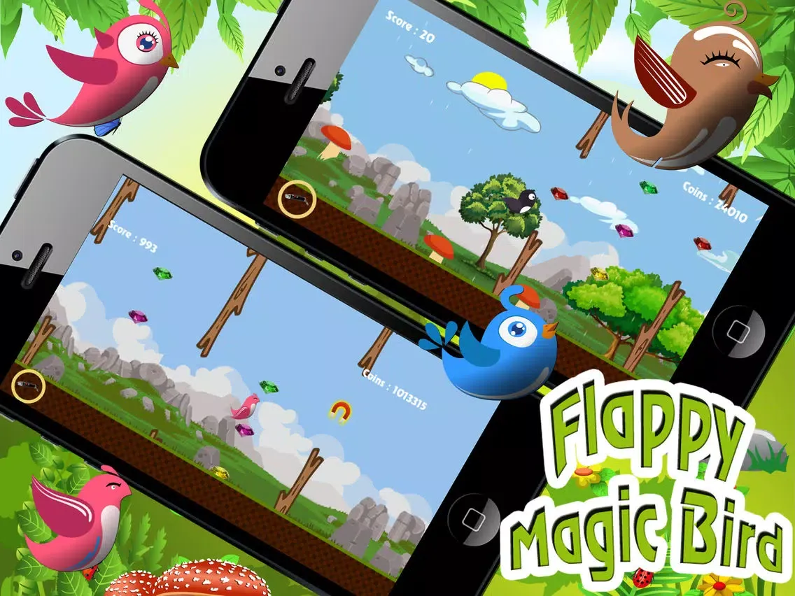 Flappy Magic Bird iPad 應用截圖
