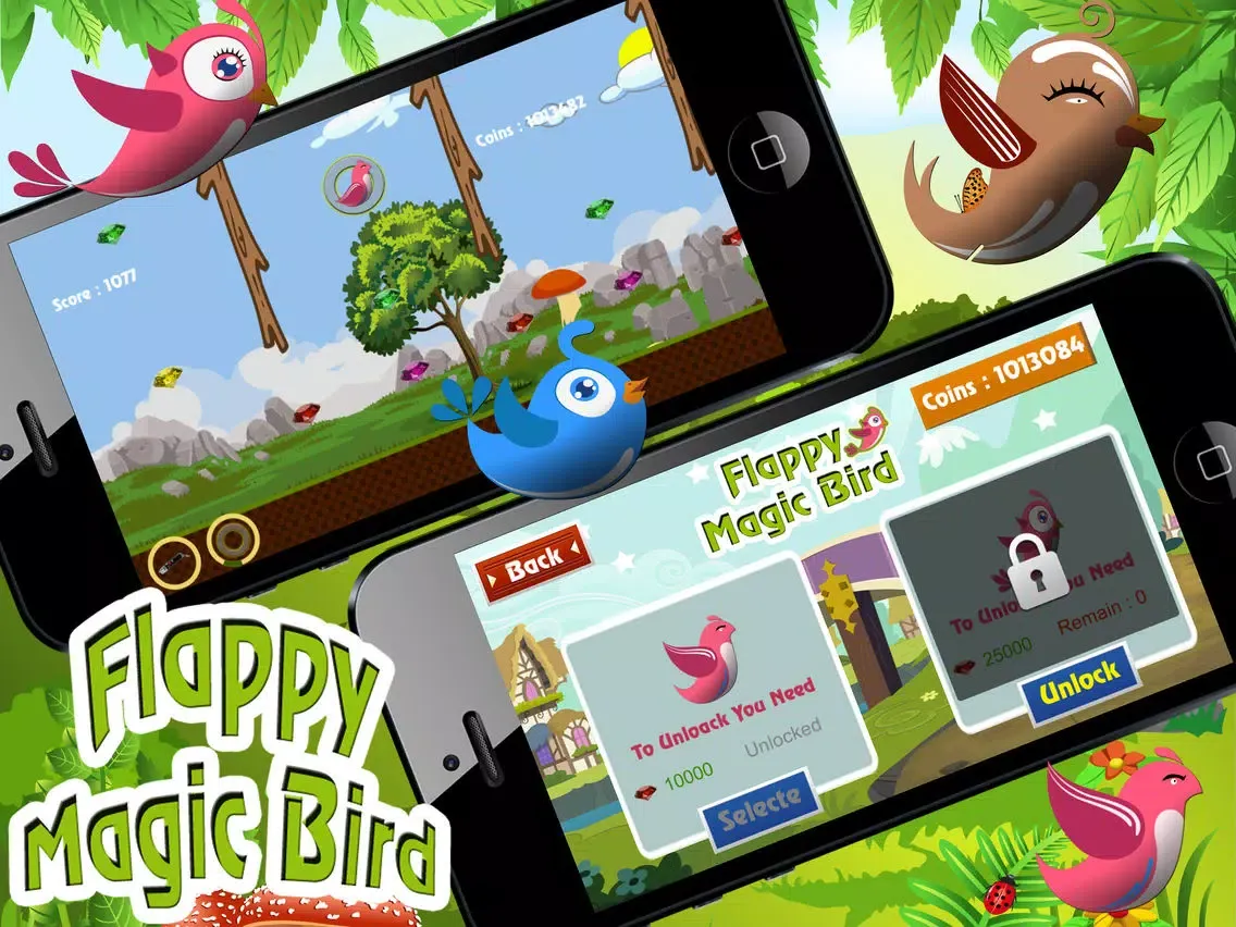 Flappy Magic Bird iPad 應用截圖