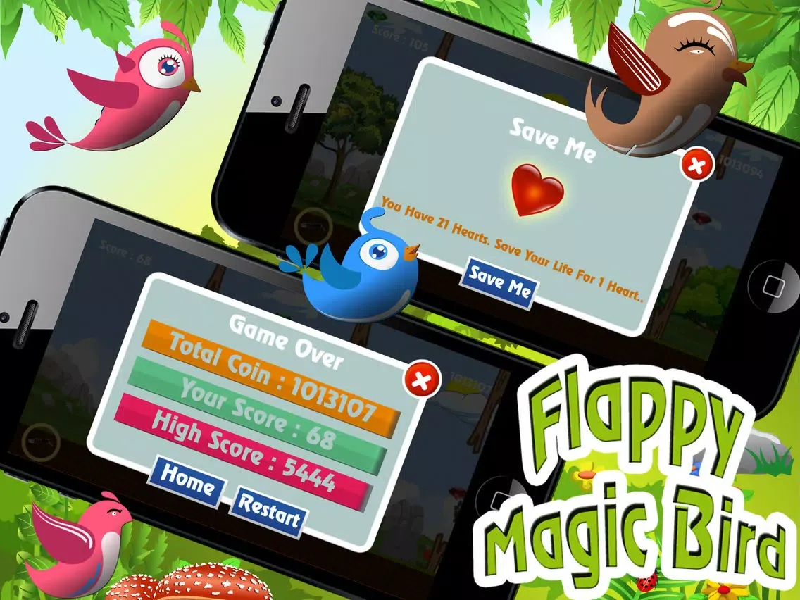 Flappy Magic Bird iPad 應用截圖