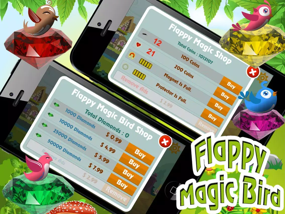 Flappy Magic Bird iPad 應用截圖