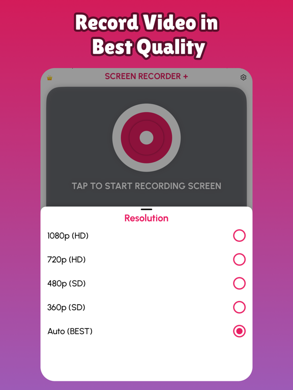 Screen Recorder . iPad  スクリーンショット