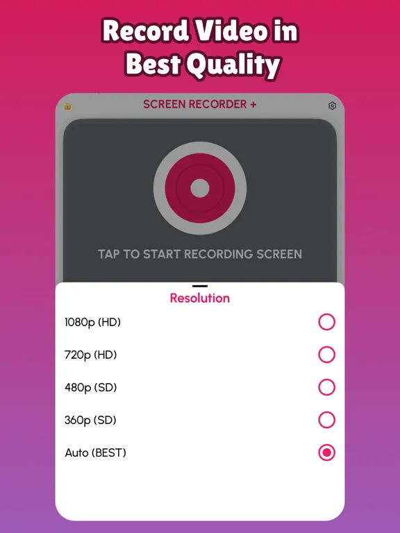 Screen Recorder . iPad  Screenshots