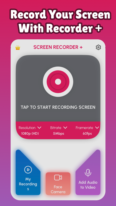 Screen Recorder . スクリーンショット