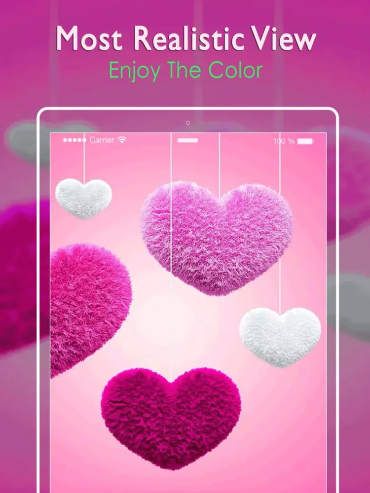 Pink Wallpapers HD Pro iPad  스크린샷