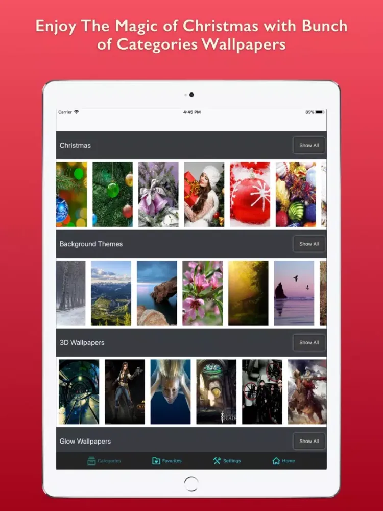 HD Christmas Wallpapers Pro iPad  Ekran Görüntüleri